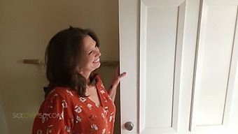A Middle-Aged Woman Receives An Unexpected Gift From Her Landlord, Leading To An Intense Sexual Encounter.